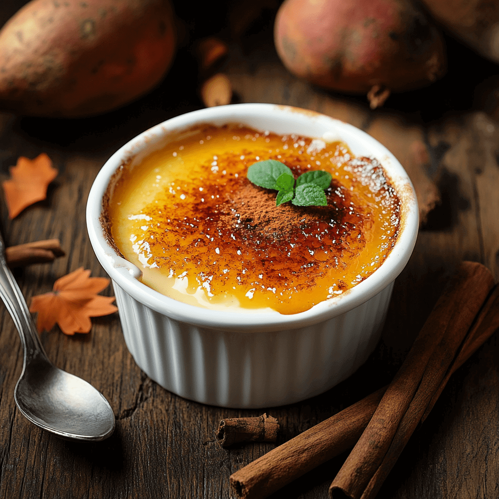 Sweet Potato Crème Brûlée Ingredients Sweet Potato Creme Brulee