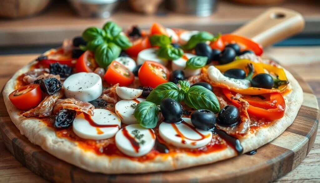 gourmet pizza toppings