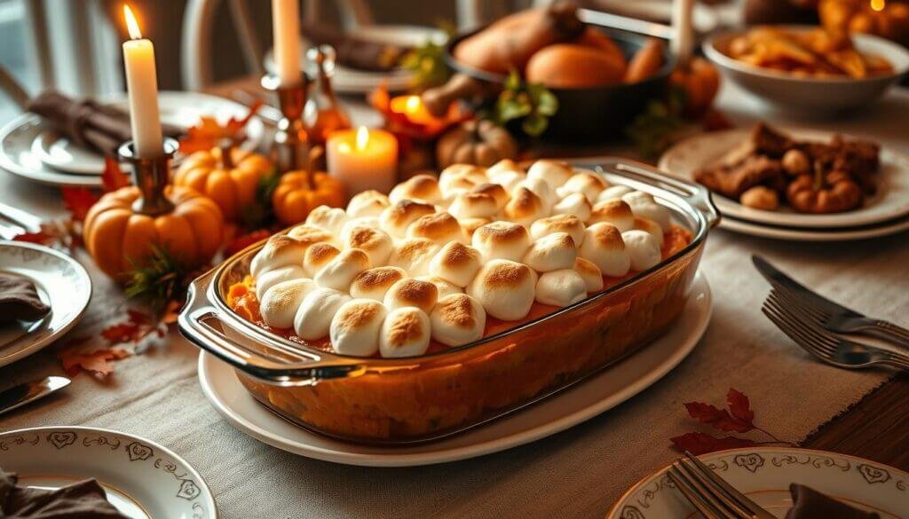 how to serve sweet potato casserole